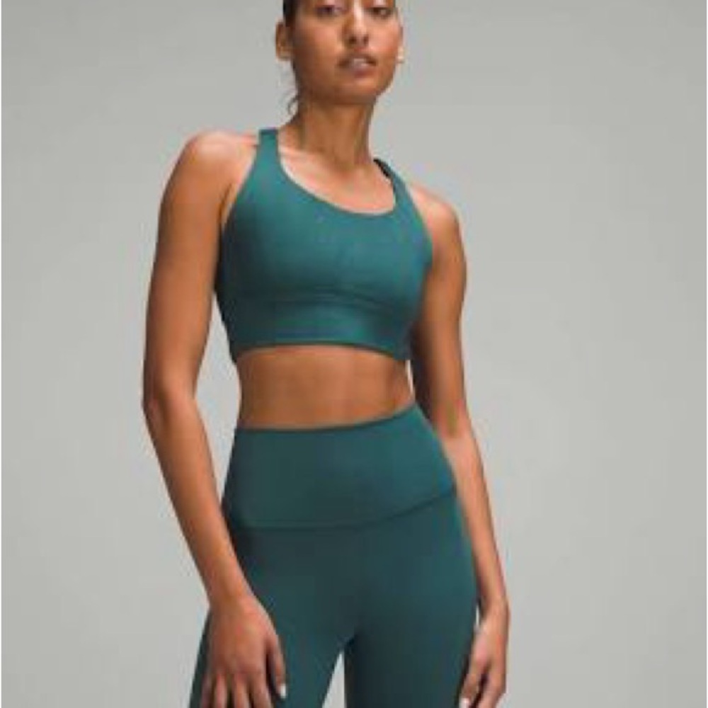 Lululemon Athletica Deep Teal Sports Bra